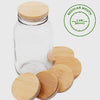 Bamboo Storage Stopper Lids at Bendy Farm