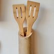 Bamboo Slotted Spatula at Bendy Farm