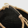 Large Ghana African Basket | Black & Tan