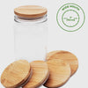 Bamboo Storage Stopper Lids at Bendy Farm